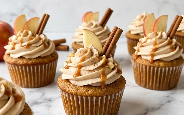 Cozy Apple Cider Cupcakes – Fall Flavors