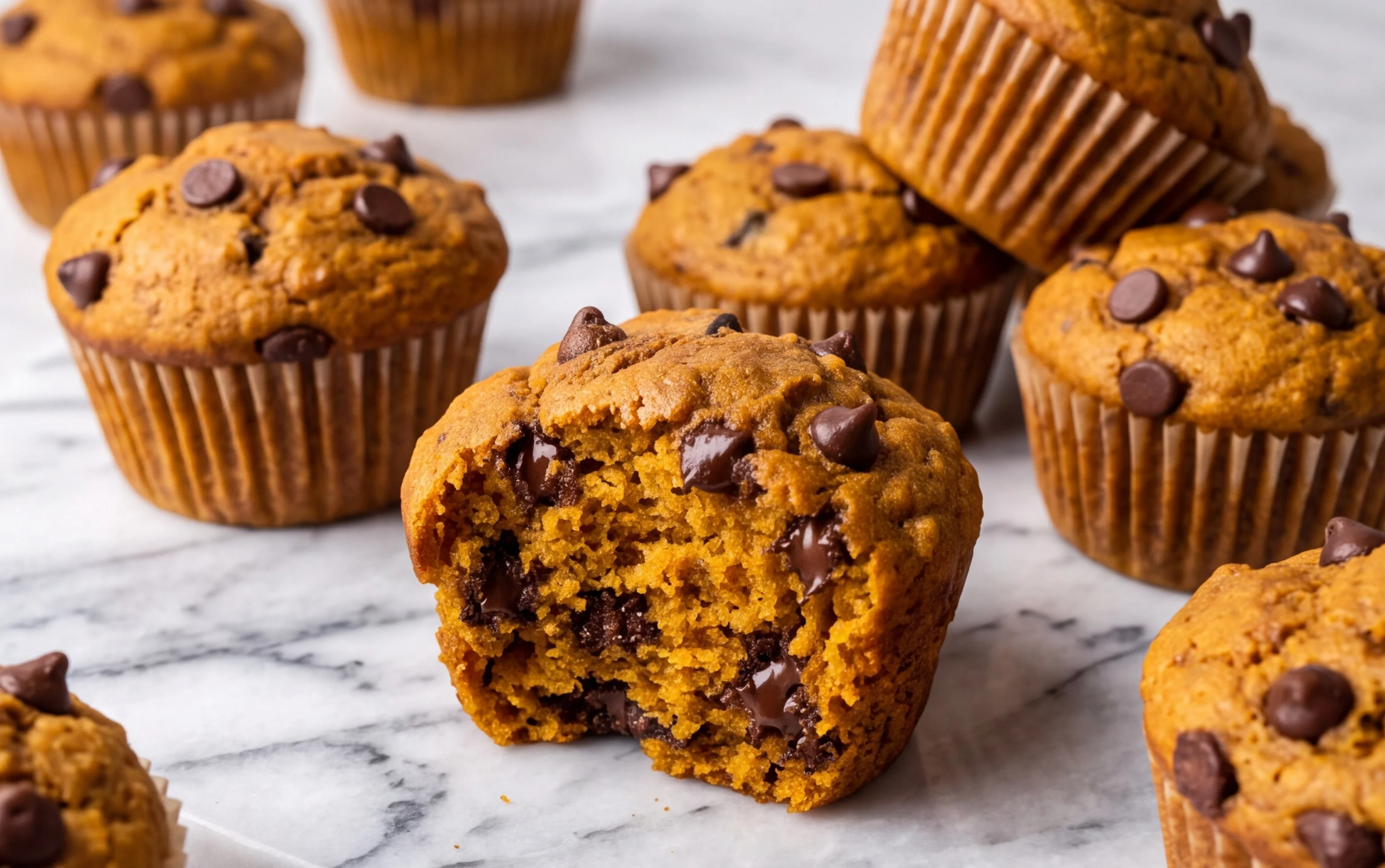 Moist Pumpkin Chocolate Chip Muffins Recipe