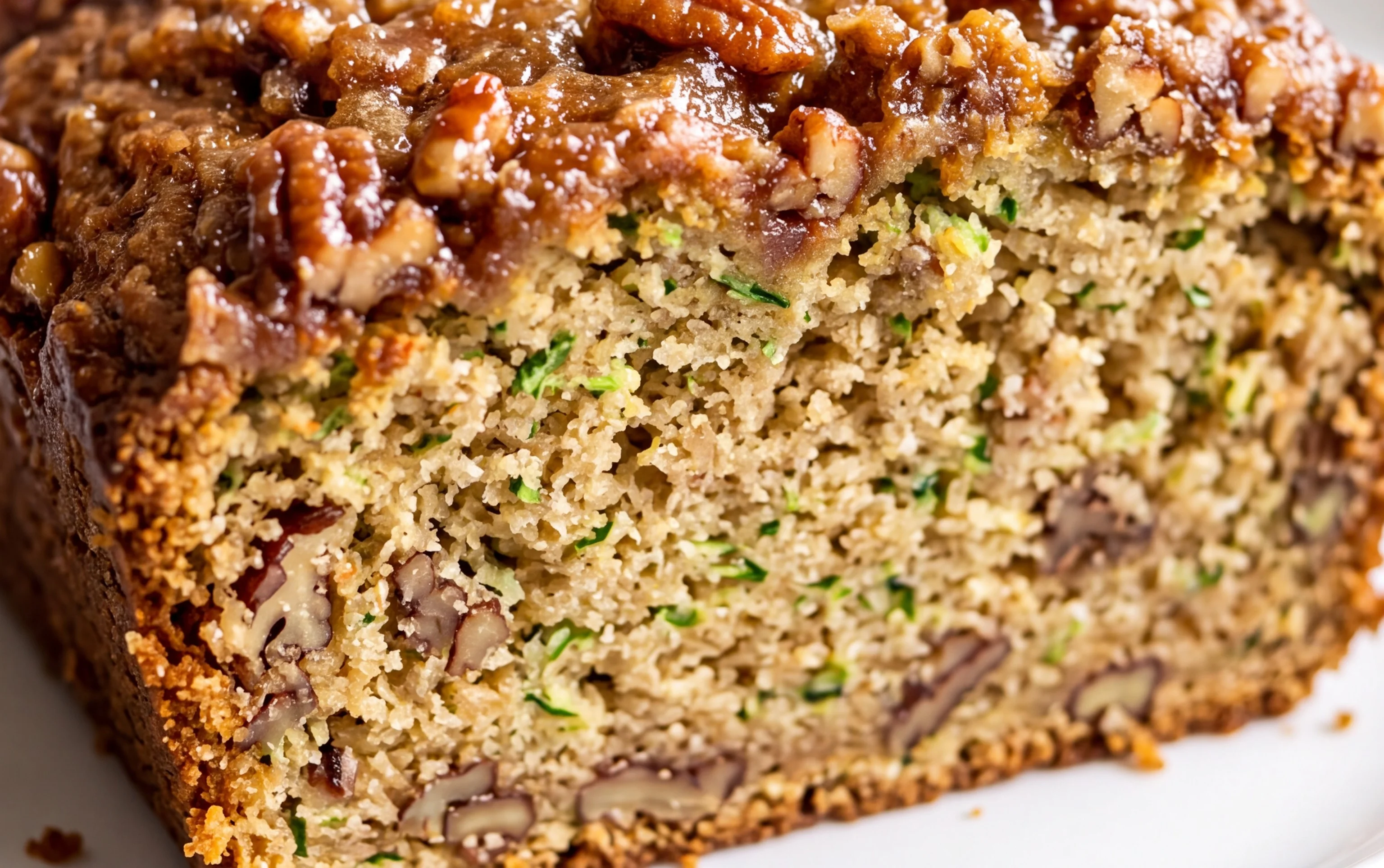 Best Ever Pecan Praline Zucchini Bread