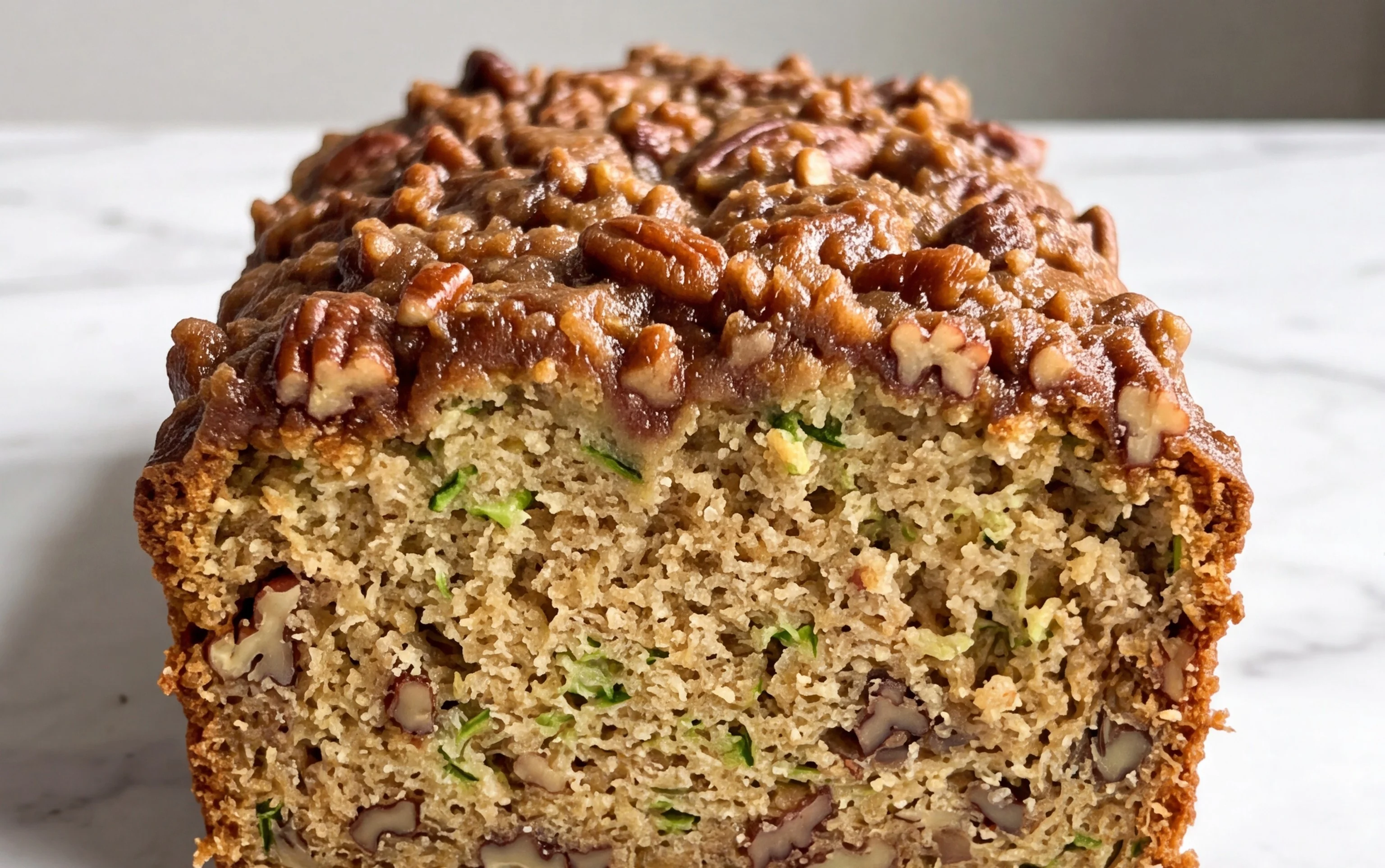Best Ever Pecan Praline Zucchini Bread Recipe